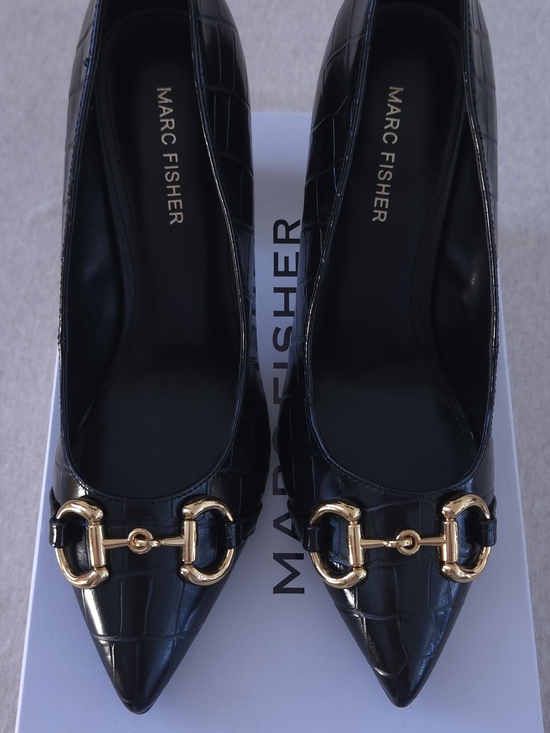 Marc Fisher Shoes - Marc Fisher Gruff Bit High Block Heel Pumps
